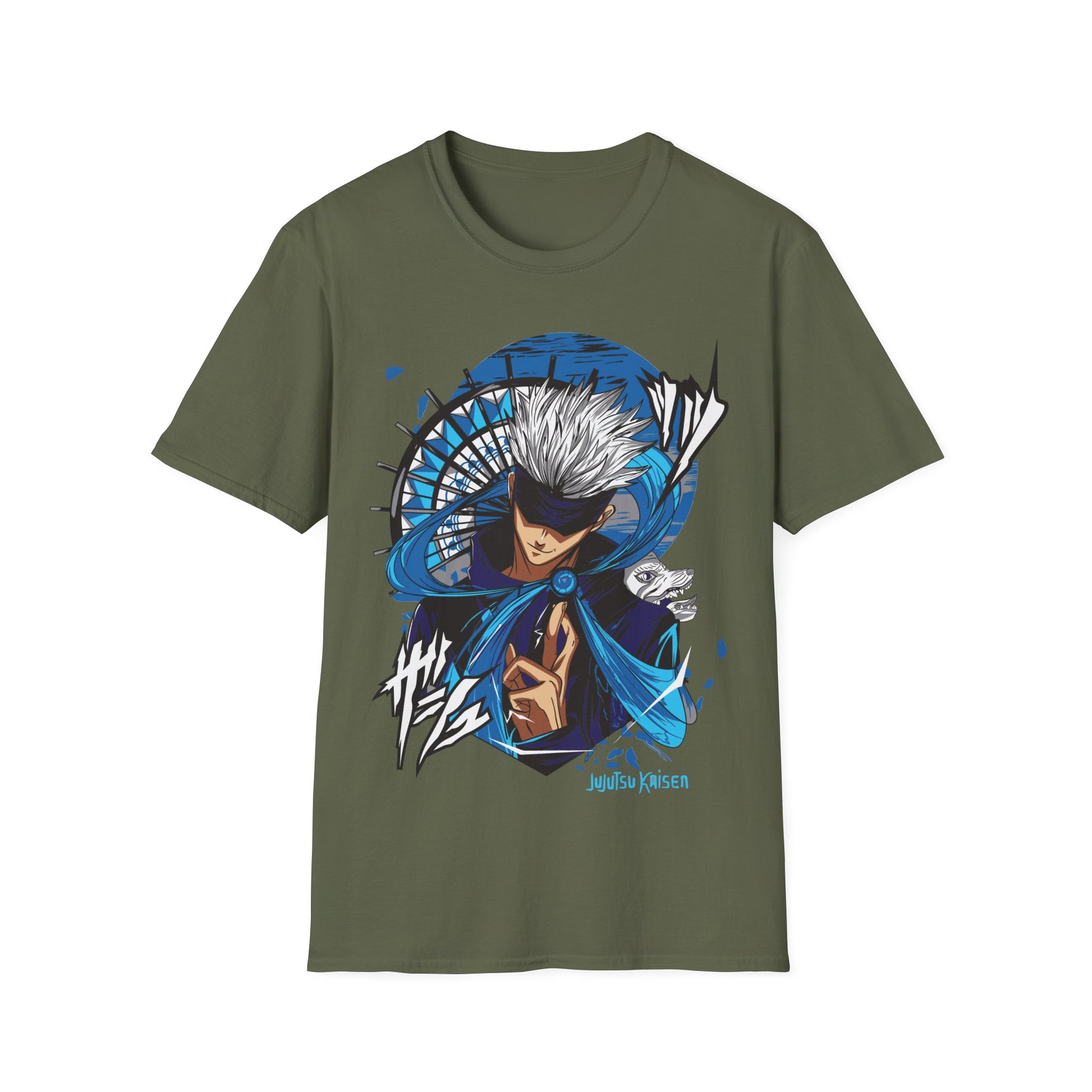 Jujutsu Kaisen Satoru Gojo Shirt Blue Technique Anime Shirt