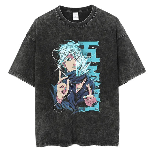 Jujutsu Kaisen Shirt Satoru Gojo Oversized Style Anime Shirt