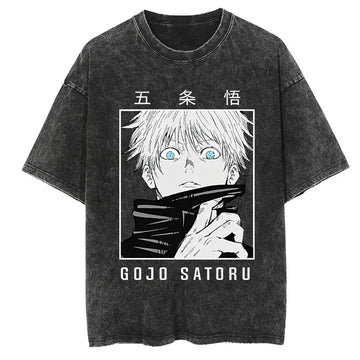 Jujutsu Kaisen Shirt Satoru Gojo Oversized Style Anime Shirt