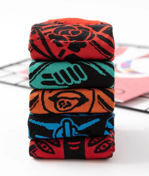 Jujutsu Kaisen Socks 5 Pairs Low Cut Anime Socks