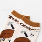 Jujutsu Kaisen Socks 5 Pairs Low Cut Anime Socks