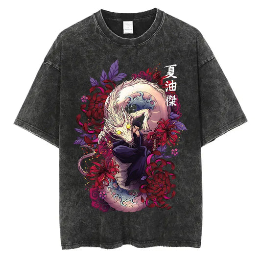 Jujutsu Kaisen Suguru Geto Shirt Oversized Style Anime Shirt