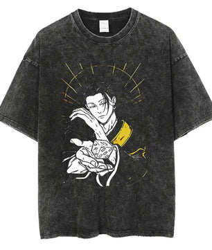 Jujutsu Kaisen Suguru Geto Shirt Oversized Style Anime Shirt