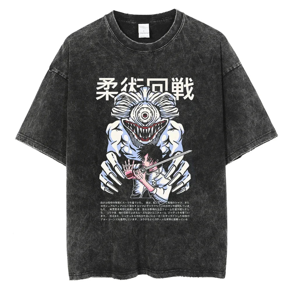 Jujutsu Kaisen Yuta Okkotsu Shirt Oversized Anime Shirt Graphic