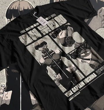 Kaiju No. 8 Vice Captain Hoshina Shirt Cotton Anime Shirt
