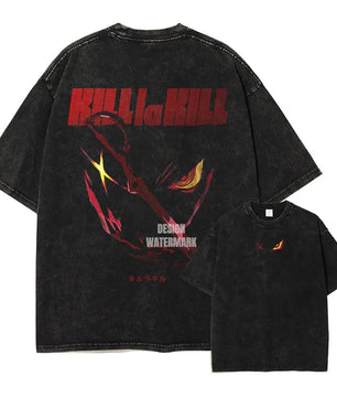 Kill La Kill Weapon Shirt Vintage Oversized Style Anime Shirt