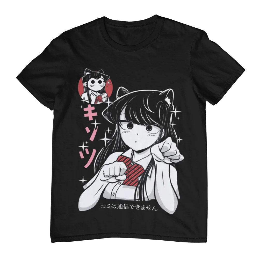 Komi Can't Communicate Komi T-ShirtCotton Anime Shirt