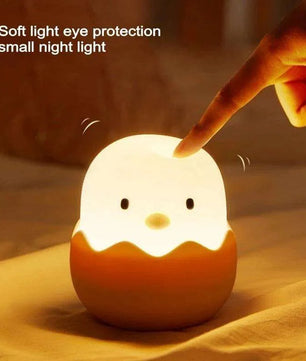 Led Touch Night Light Soft Silicone USB Rechargeable Bedroom Decor