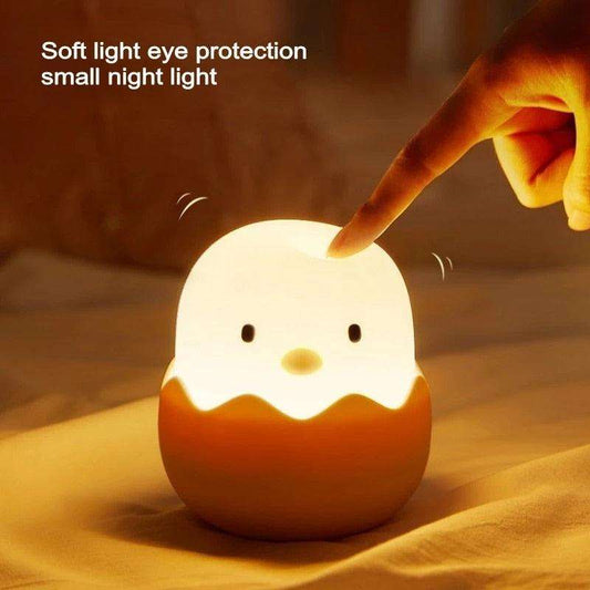 Led Touch Night Light Soft Silicone USB Rechargeable Bedroom Decor