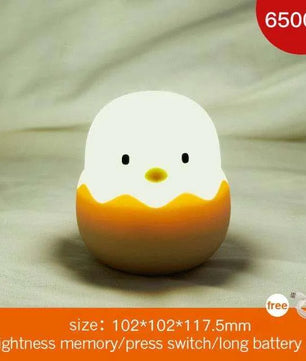Led Touch Night Light Soft Silicone USB Rechargeable Bedroom Decor
