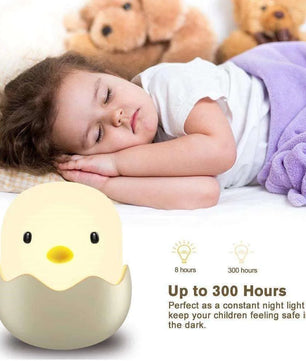 Led Touch Night Light Soft Silicone USB Rechargeable Bedroom Decor