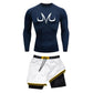Majin Buu Style Compression Shirt & Shorts Set - Anime Workout Set Rash Guard
