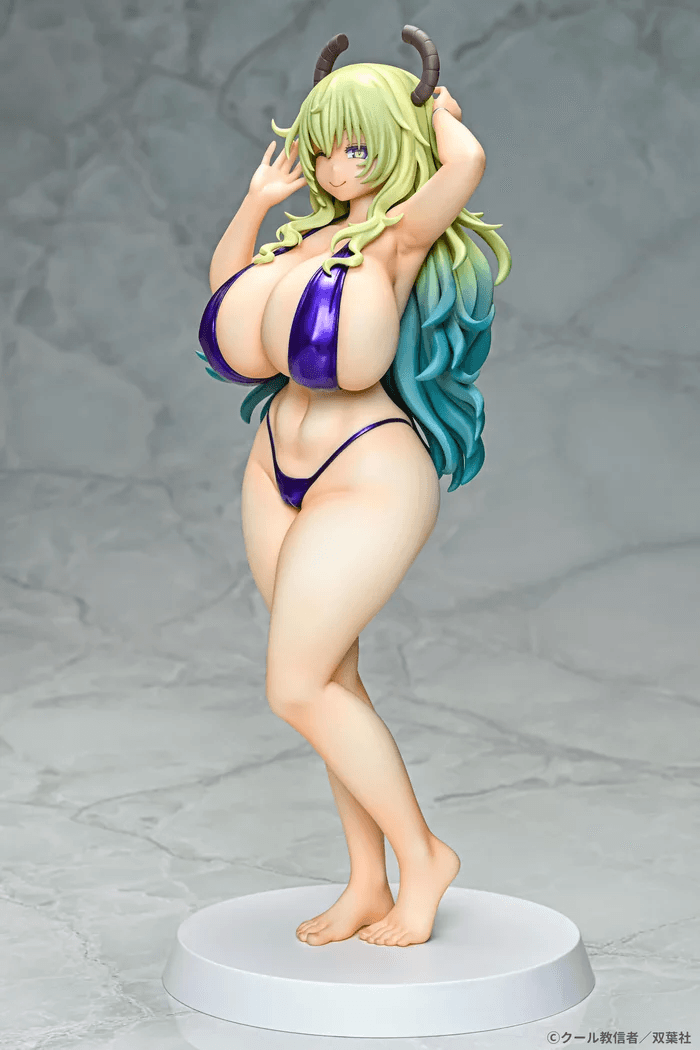 Miss Kobayashis Dragon Maid Lucoa Bikini Style 1/7 Scale Figure