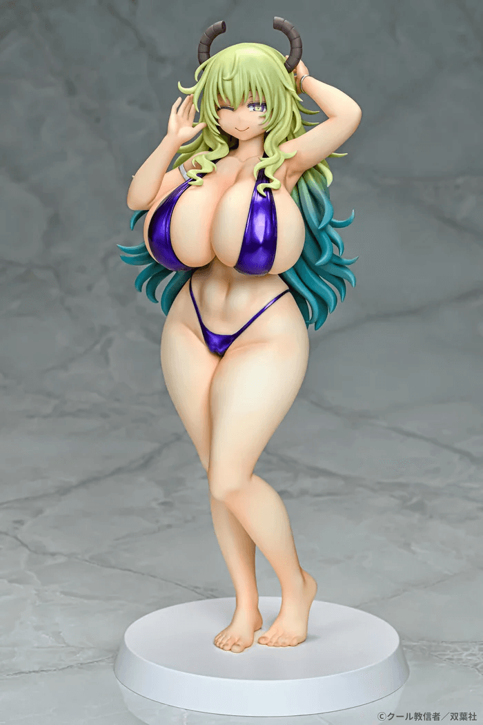 Miss Kobayashis Dragon Maid Lucoa Bikini Style 1/7 Scale Figure