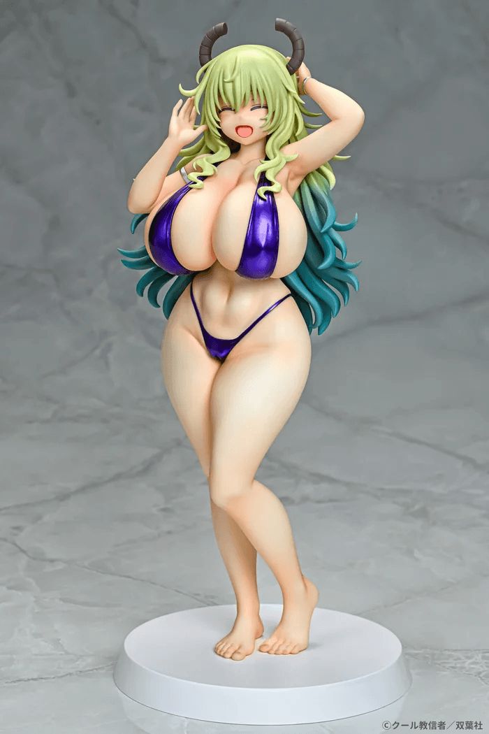 Miss Kobayashis Dragon Maid Lucoa Bikini Style 1/7 Scale Figure