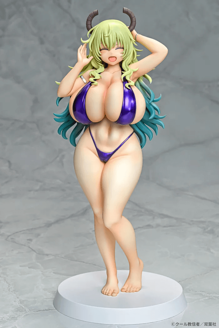 Miss Kobayashis Dragon Maid Lucoa Bikini Style 1/7 Scale Figure