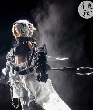 Mobile Suit Girl Fists 6in Anime Clothing and Accessories 1/12 Scale