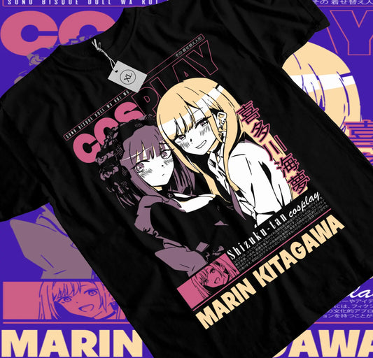 My Dress Up Darling Marin Kitagawa T-shirt Cotton Anime Shirt