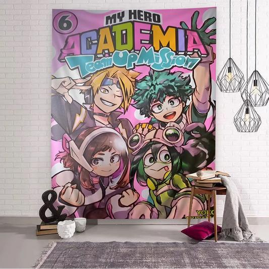 My Hero Academia Custom Tapestry - Versatile Anime Home Decor