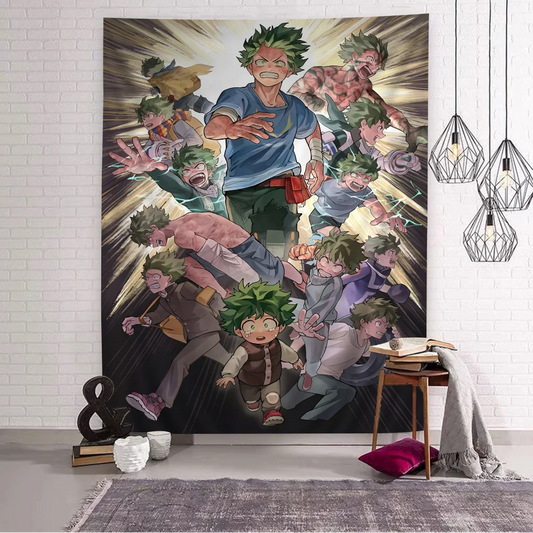 My Hero Academia Deku Tapestry - Versatile Anime Home Decor