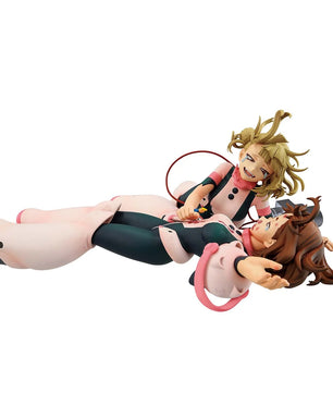 (PREORDER) My Hero Academia Ochaco Uraraka vs Himiko Toga (On Top of Happiness) Revible Moment Ichibansho Figure (Copy)