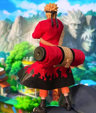 Naruto 1/12 Scale Sage Robe and Scroll Accessory For 6" SHF Figure
