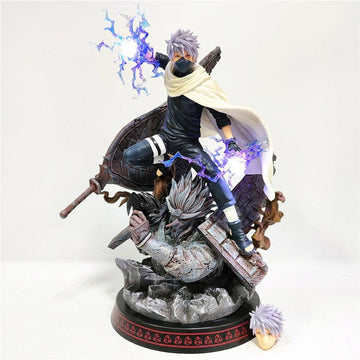 Naruto Anime Anbu Kakashi Hatake Statue Anime Figure