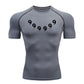 Naruto Style Anime Compression Shirt - Men's Fitness Rash Guard