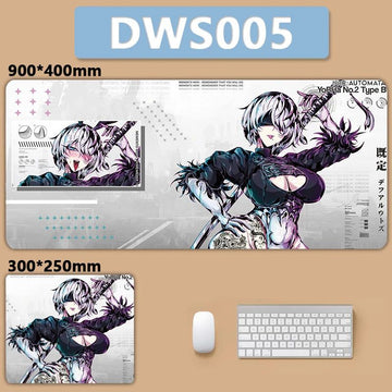 Nier Automata Yorha 2b Sexy Stylized Anime Mouse Pad