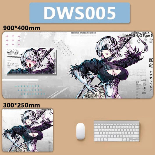 Nier Automata Yorha 2b Sexy Stylized Anime Mouse Pad