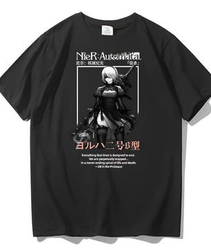 NieR:Automata YoRHa No.2 Type B 2b Anime Shirt