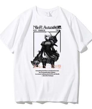 NieR:Automata YoRHa No.2 Type B 2b Anime Shirt