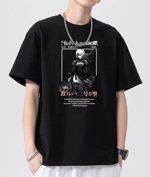 NieR:Automata YoRHa No.2 Type B 2b Anime Shirt