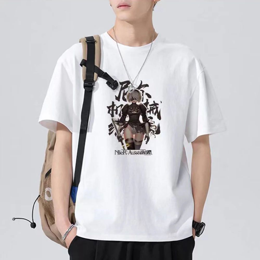 NieR:Automata YoRHa No.2 Type B 2b Anime Shirt