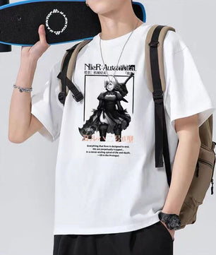 NieR:Automata YoRHa No.2 Type B 2b Anime Shirt