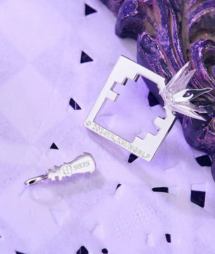 No Game No Life Sora Shiro Anime Necklace 925 Sterling Silver Pendant