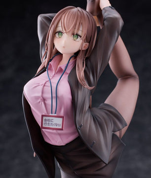 Ol-Chan Who Doesn't Want To Go To Work Pink Ver. 1/6 Scale Figure Deluxe Edition