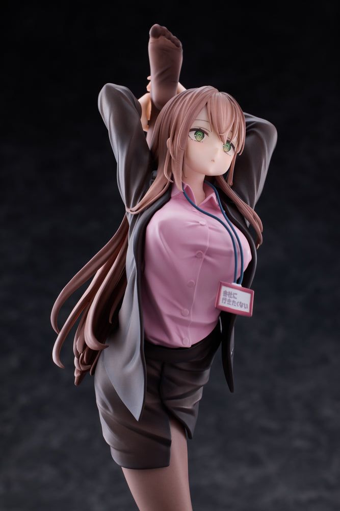 Ol-Chan Who Doesn't Want To Go To Work Pink Ver. 1/6 Scale Figure Deluxe Edition