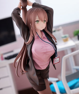 Ol-Chan Who Doesn't Want To Go To Work Pink Ver. 1/6 Scale Figure Deluxe Edition