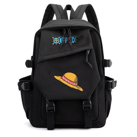 One Piece Anime Straw Hat Backpack BookBag