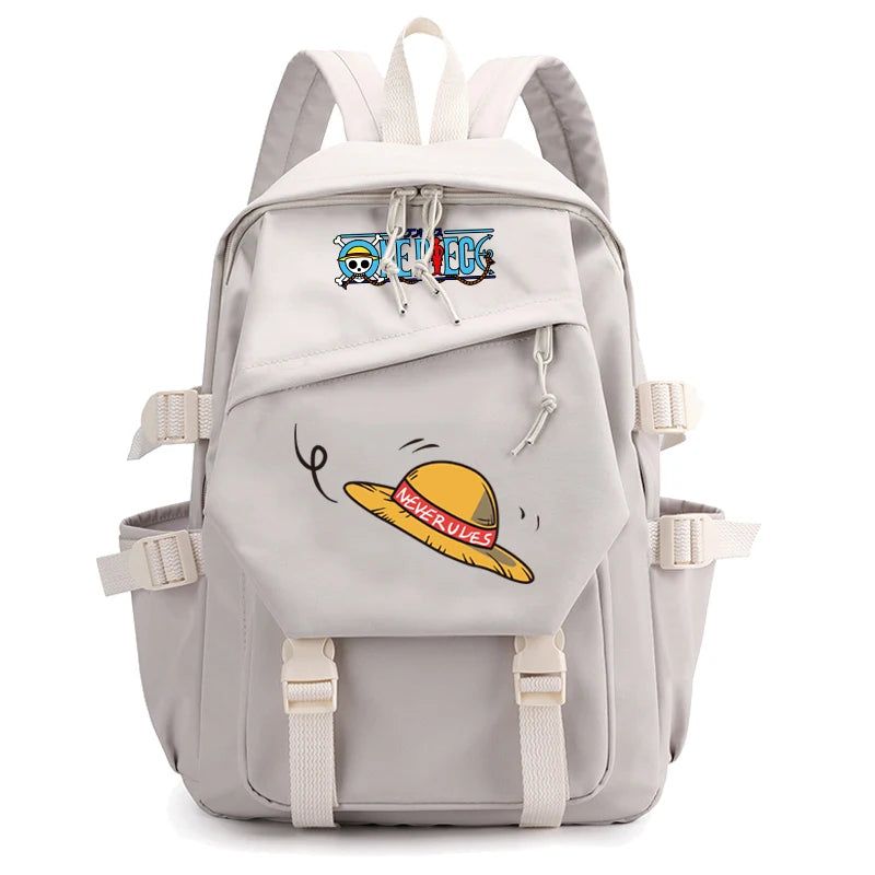 One Piece Anime Straw Hat Backpack BookBag