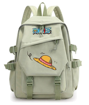 One Piece Anime Straw Hat Backpack BookBag