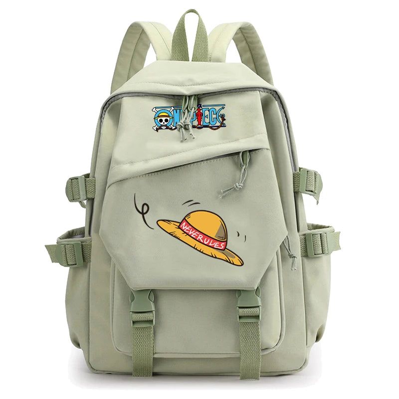 One Piece Anime Straw Hat Backpack BookBag