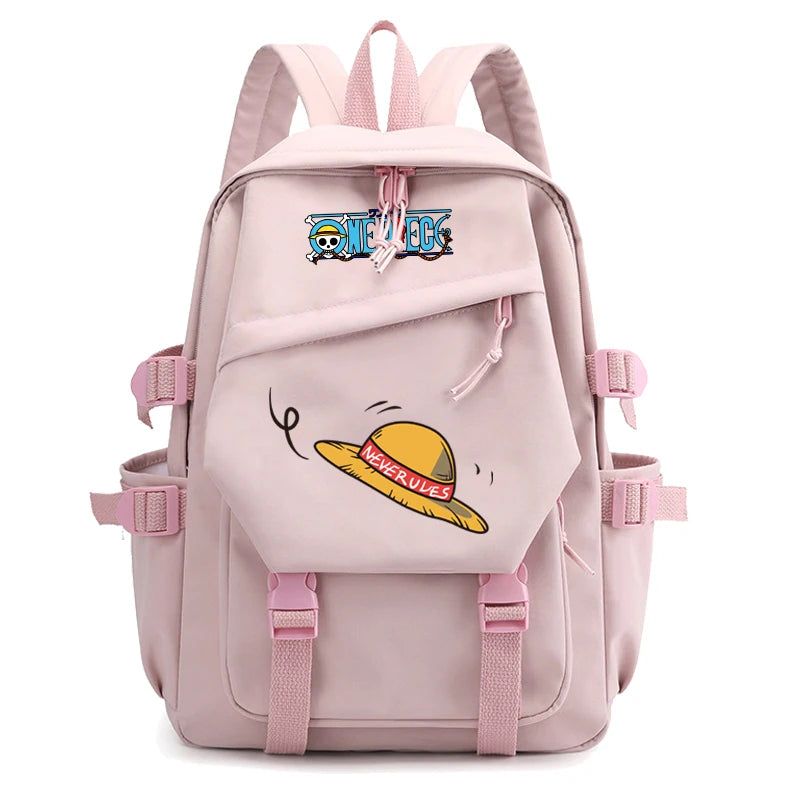 One Piece Anime Straw Hat Backpack BookBag