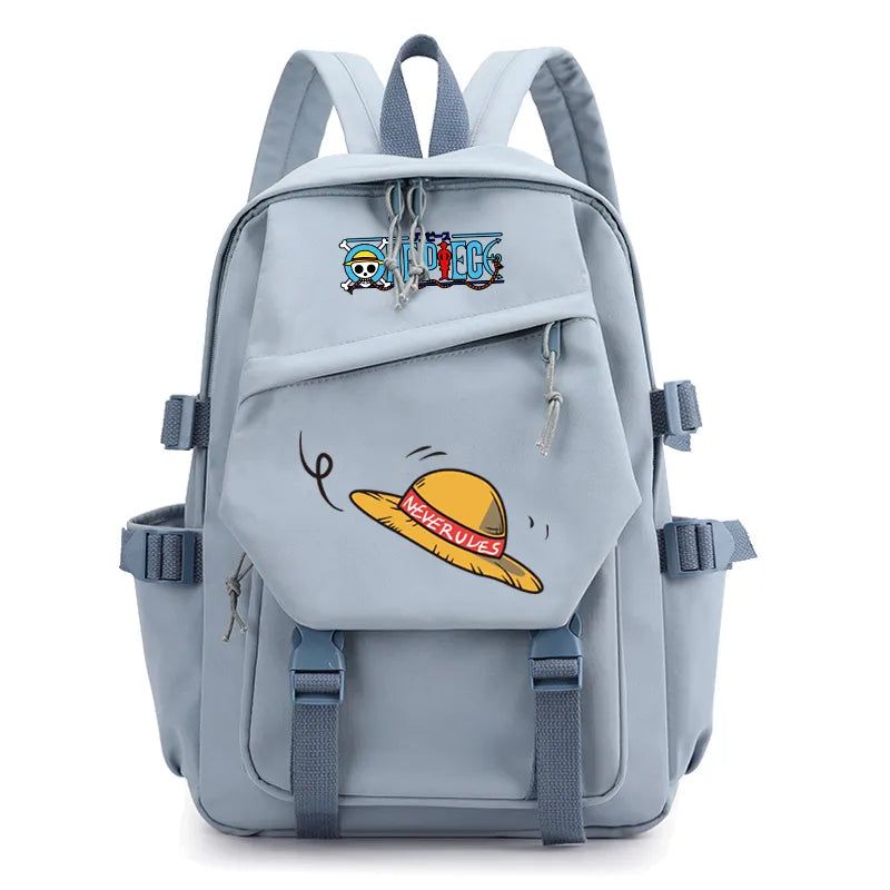 One Piece Anime Straw Hat Backpack BookBag