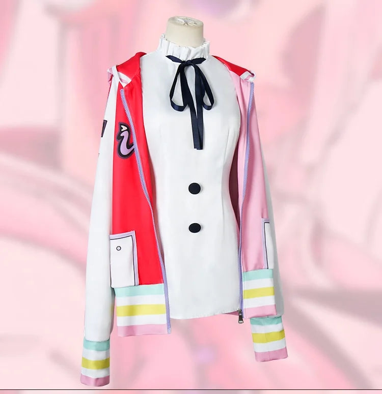 One Piece Film Red Uta Cosplay Costume 4pc Anime Cosplay Set