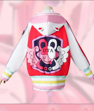 One Piece Film Red Uta Cosplay Costume 4pc Anime Cosplay Set