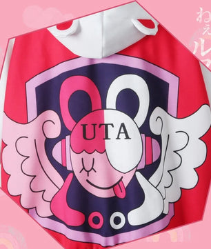 One Piece Film Red Uta Cosplay Costume 4pc Anime Cosplay Set