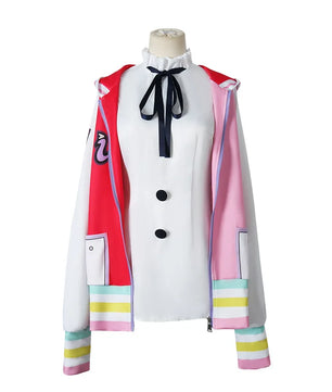 One Piece Film Red Uta Cosplay Costume 4pc Anime Cosplay Set