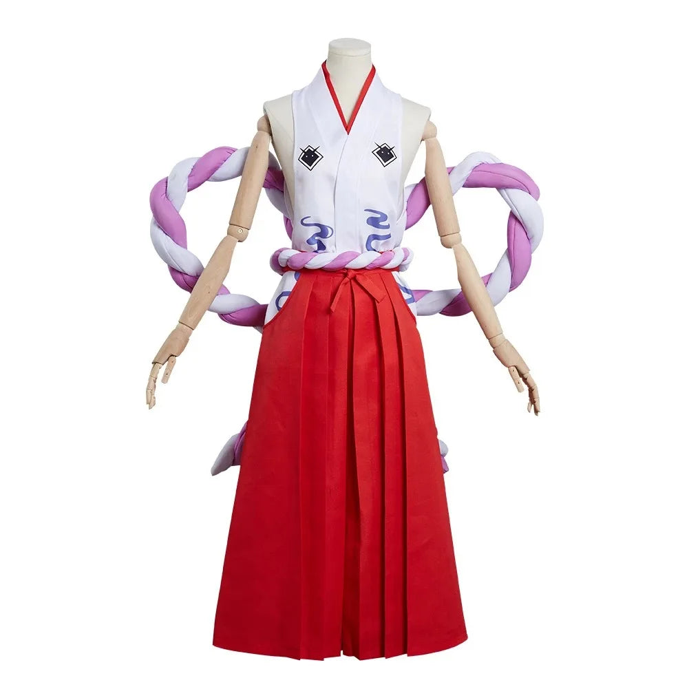 One Piece Film Red Yamato Cosplay Costume 3pc Anime Cosplay Set